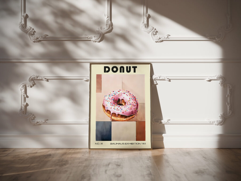 39 donut bauhaus 3x4 video mockup