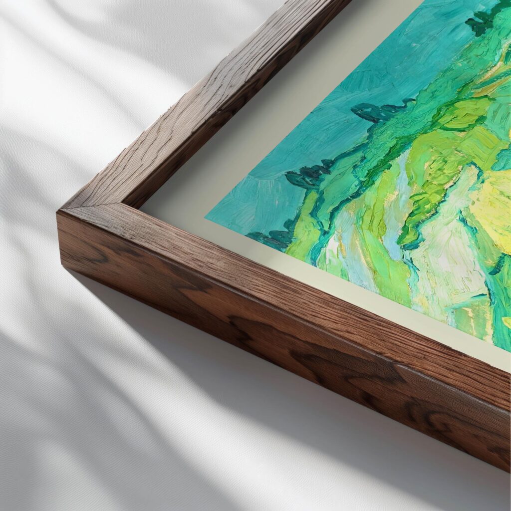 4 Psalm 121 1 close up dark wood mockup