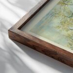 41 Isaiah 55 12 close up dark wood mockup