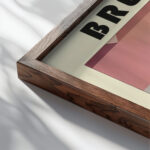 42 bread bauhaus 3x4 close up dark wood mockup