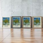 43 Psalm 1 3 framed posters mockup