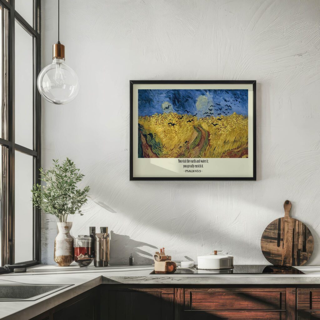 45 Psalm 65 9 6 mockup