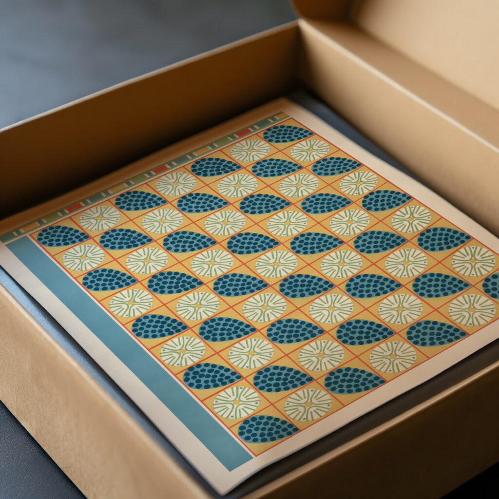 45. Plafond du Tombeau de Nesi pa Noferher n° 68 1911 Gustave Jequier video mockup