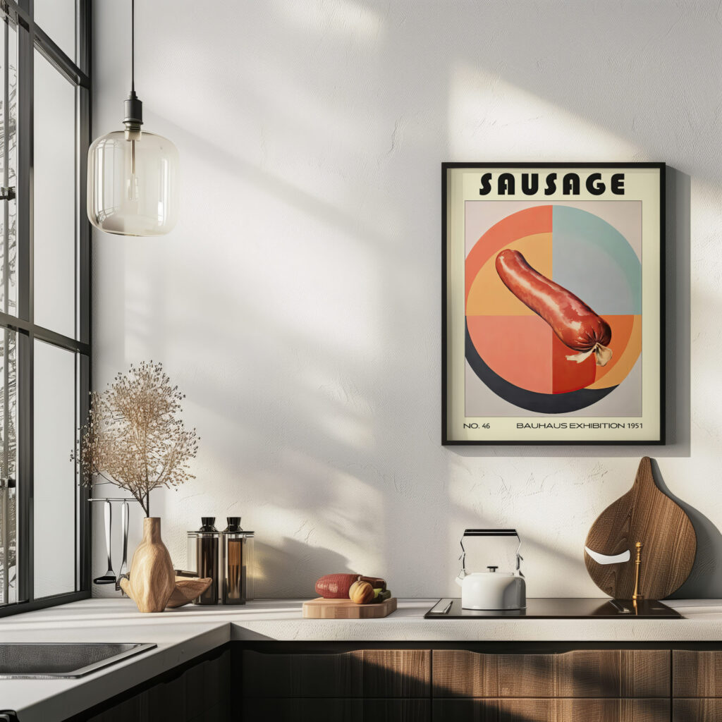 46 sausage bauhaus 3x4 6 mockup