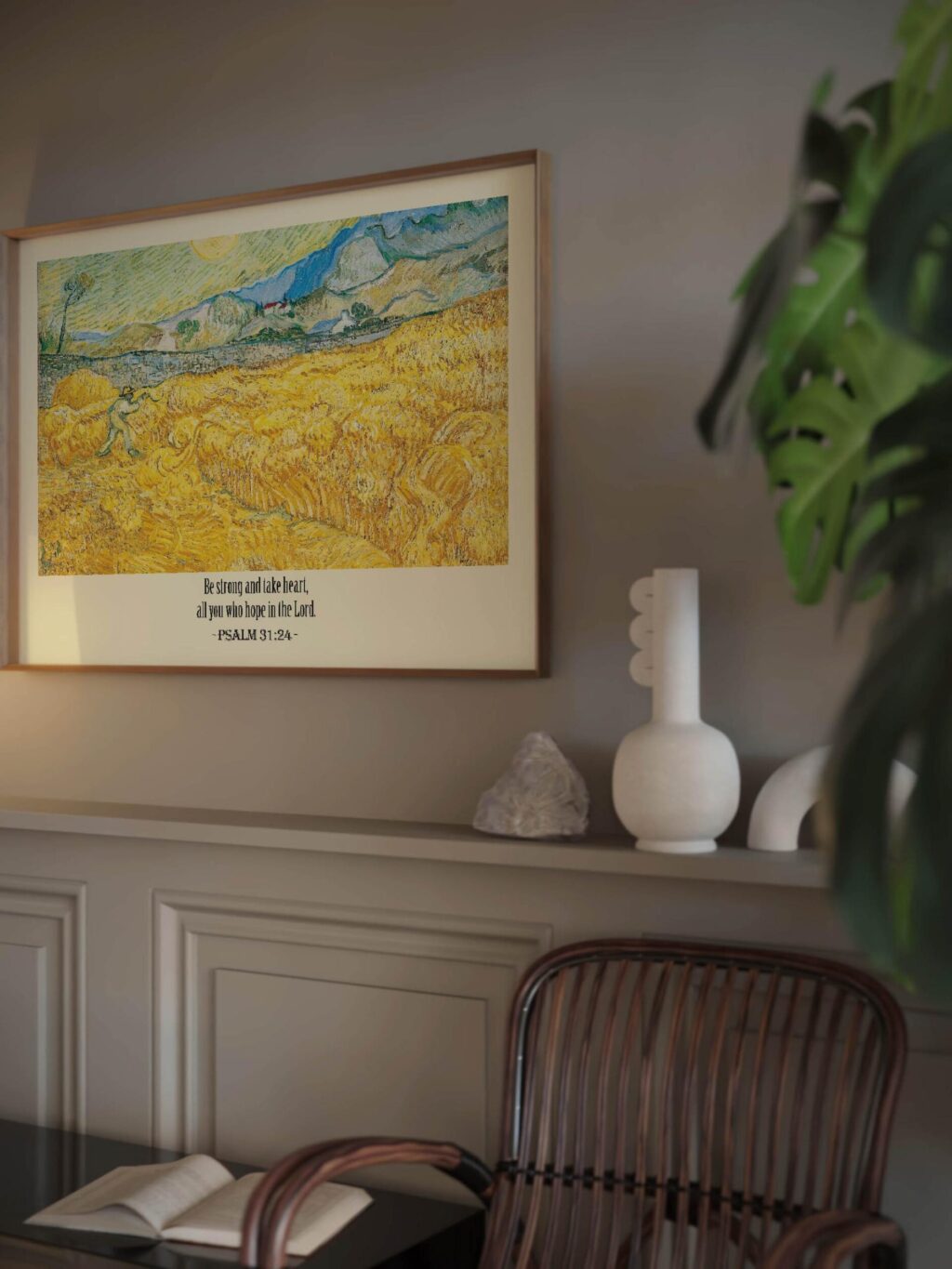 48 Psalm 31 24 video mockup