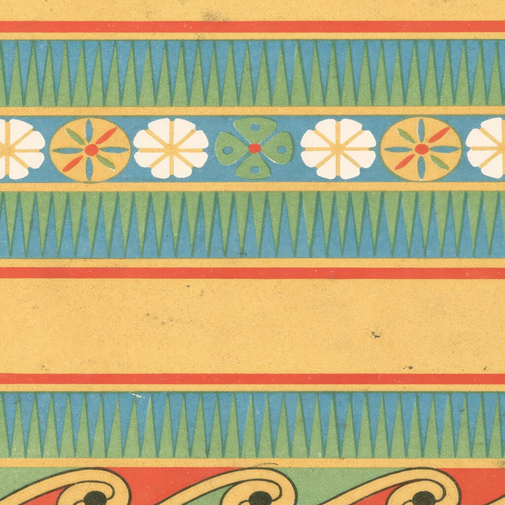 49. Plafond du Tombeau de Nesi pa Noferher n° 68 1911 Gustave Jequier 8 mockup