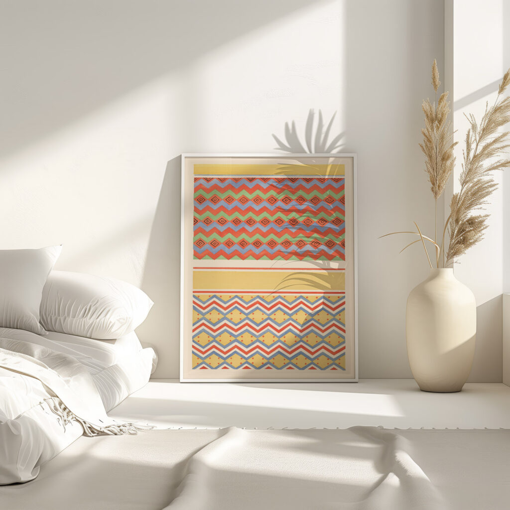 5. Plafond du Tombeau Damounzeh ° 84 6. Plafond du Tombeau Damenemheb 1911 Gustave Jequier 4 mockup