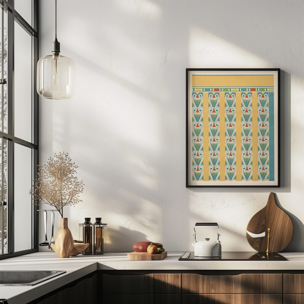 52. Plafond du Tombeau De Nesi pa Noferher n° 58 1911 Gustave Jequier 6 mockup