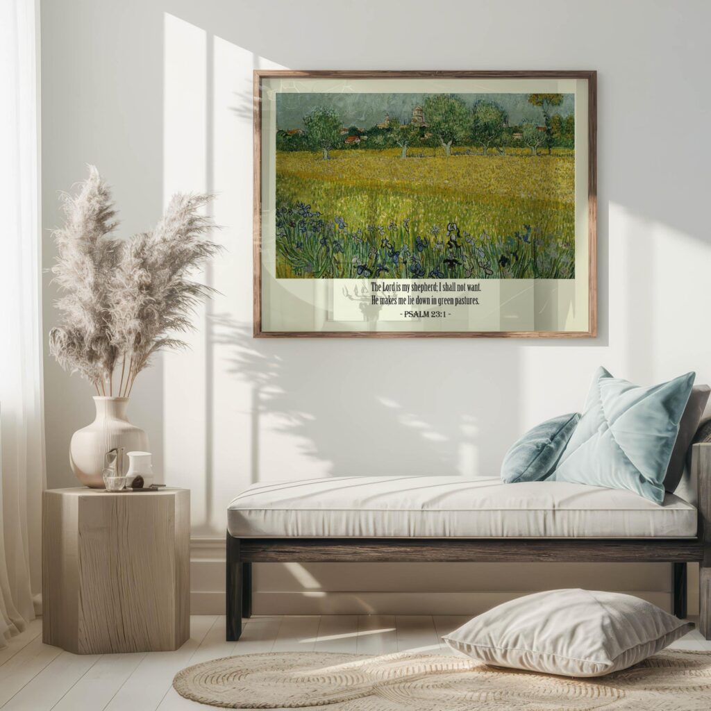 6 Psalm 23 1 5 mockup