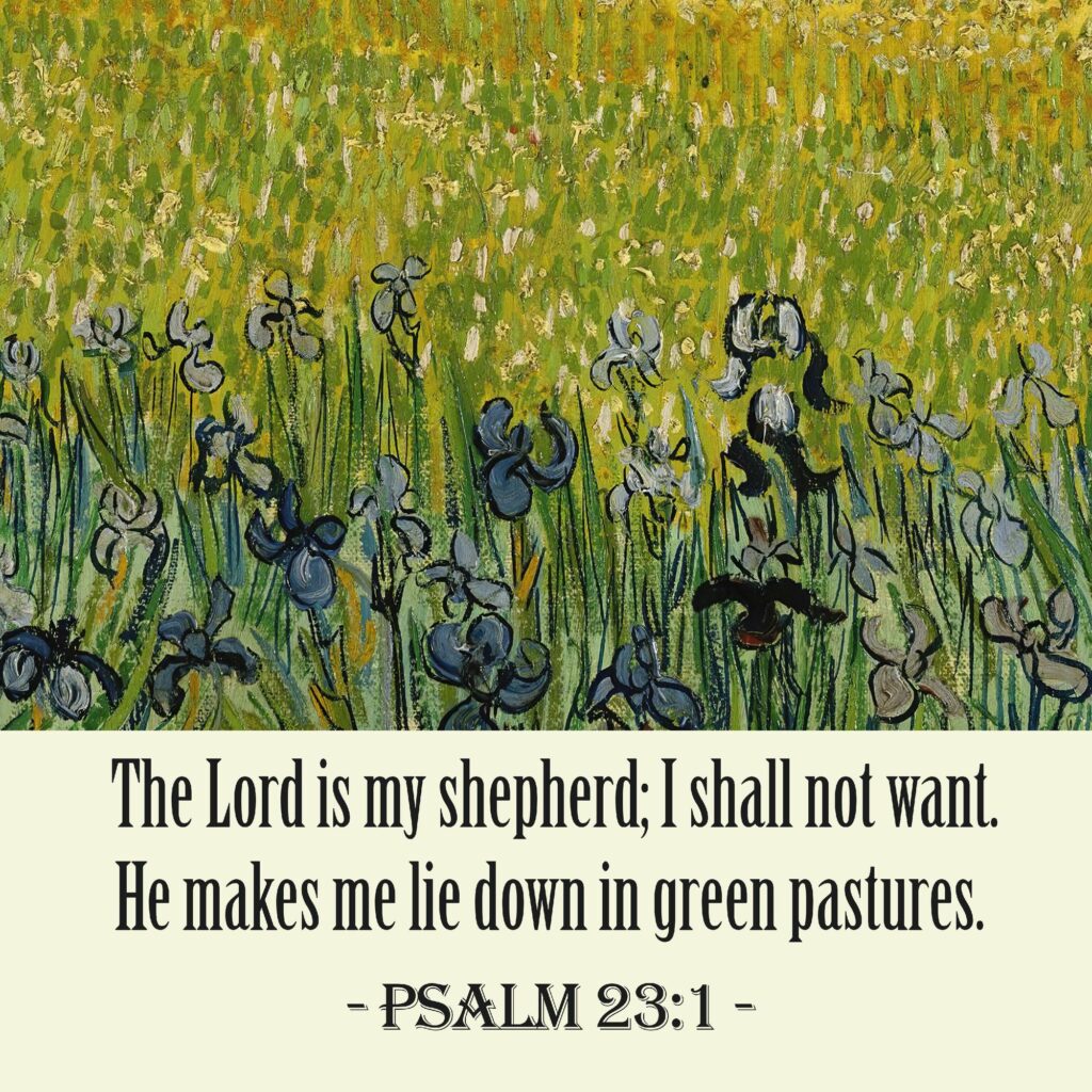 6 Psalm 23 1 8 mockup