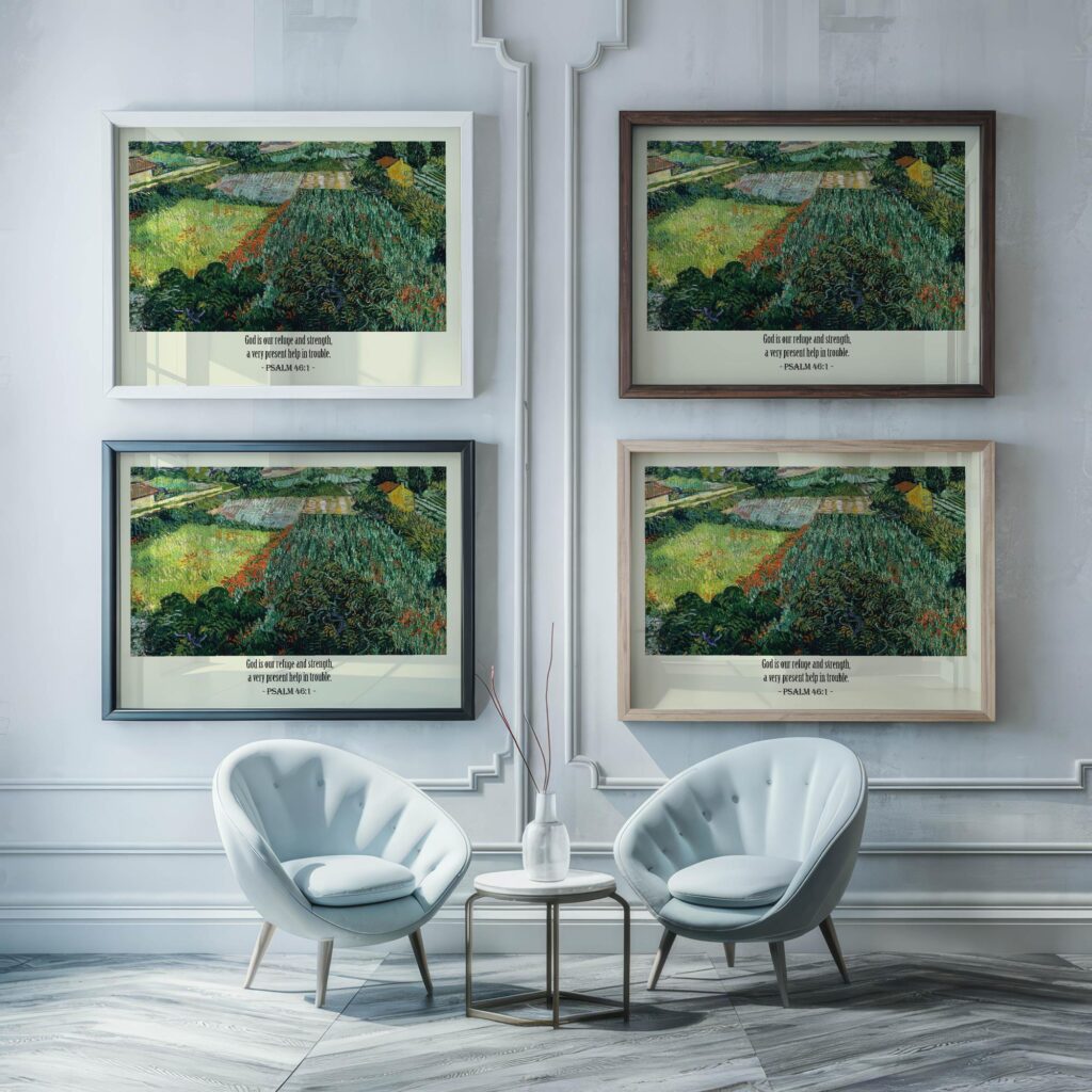 7 Psalm 46 1 framed posters mockup