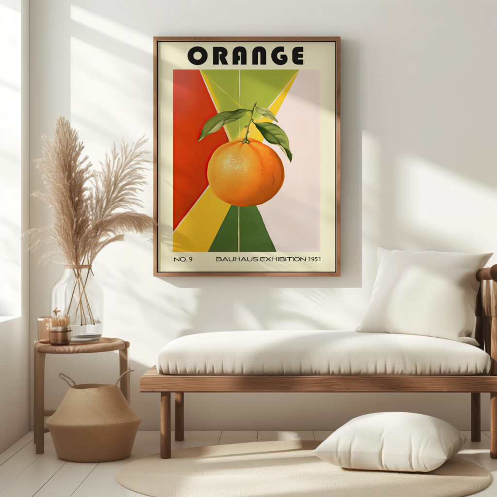9 orange bauhaus 3x4 5 mockup