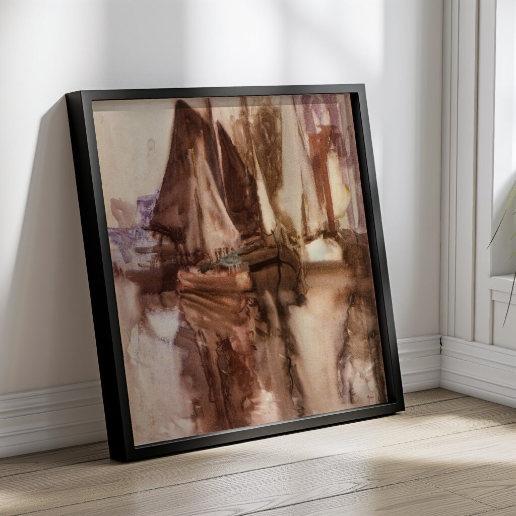 A Dutch canal 1907 1908 Frances Hodgkins 4 mockup