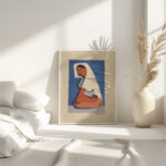 A Girl at a Table 1936 Mikulas Galanda 4 mockup