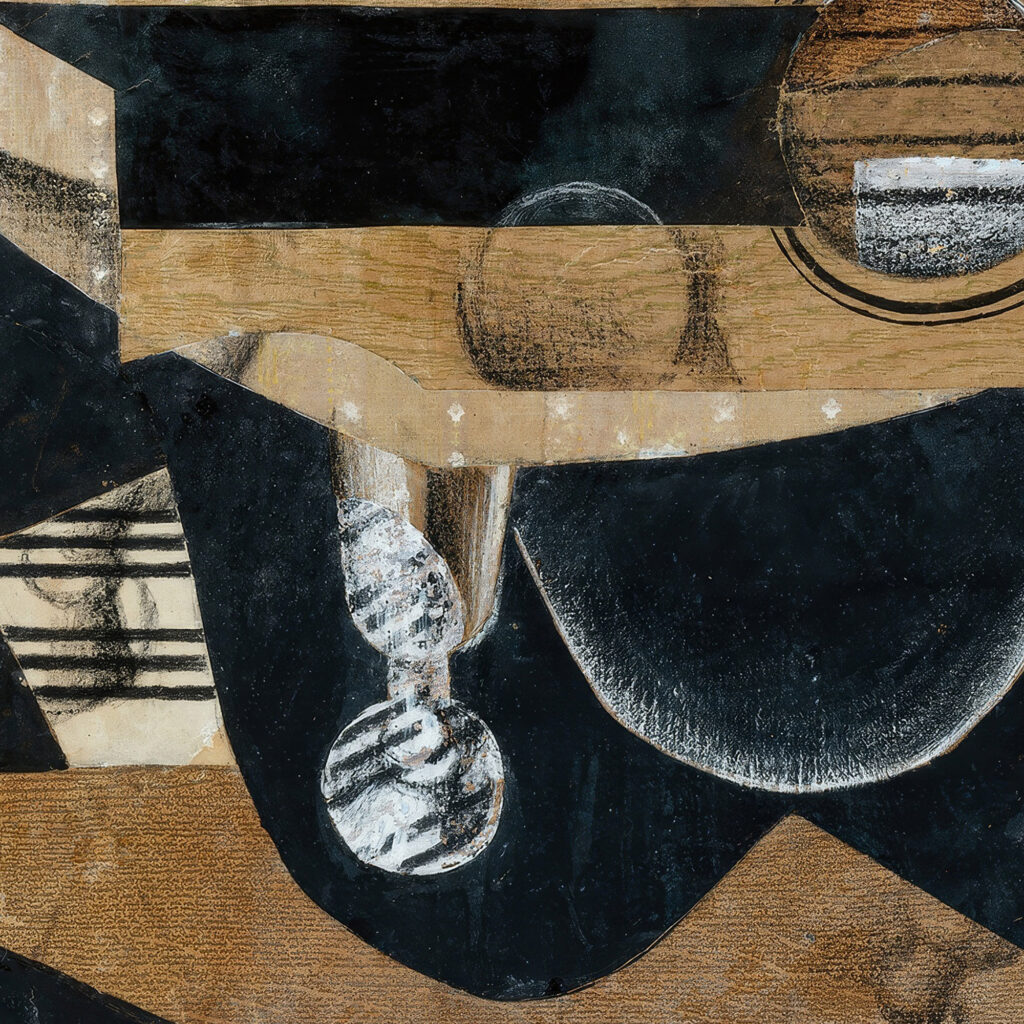 A Guitar Glasses and a Bottle 1913 Juan Gris 8 mockup