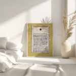 A Page from the Book of Towns 1928 Paul Klee 4 mockup A Page from the Book of Towns 1928 Paul Klee 4 mockup