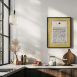 A Page from the Book of Towns 1928 Paul Klee 6 mockup A Page from the Book of Towns 1928 Paul Klee 6 mockup