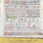 A Page from the Book of Towns 1928 Paul Klee 8 mockup A Page from the Book of Towns 1928 Paul Klee 8 mockup