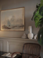 A Sailing Ship near Shore Hercules Brabazon Brabazon video mockup