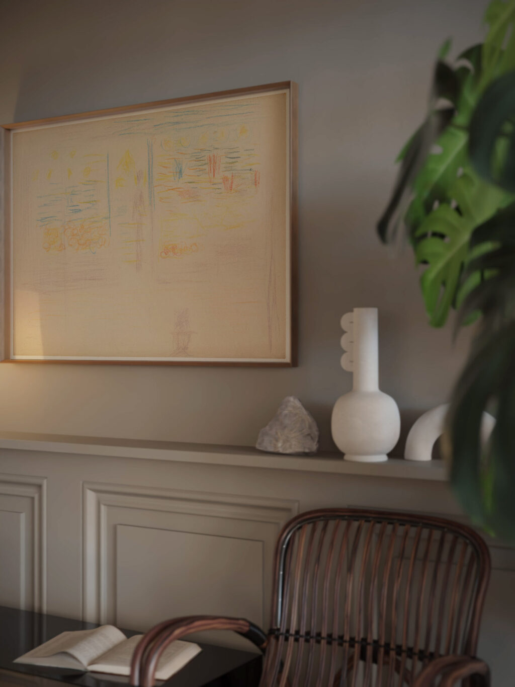 A Shop and Two Figures 1882 Georges Seurat video mockup