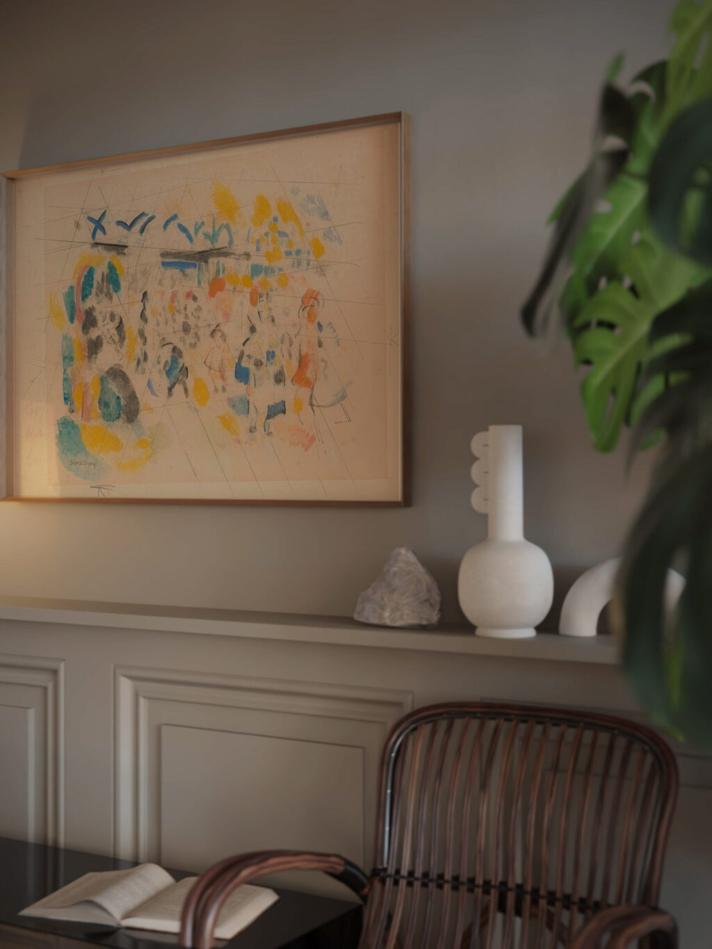 A View of Scheveningen Jules Schmalzigaug video mockup