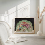 A Woman Carrying Two Children in a Basket with a Musician c. 1747 Giovanni Francesco Costa 4 mockup