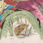 A Woman Carrying Two Children in a Basket with a Musician c. 1747 Giovanni Francesco Costa 8 mockup