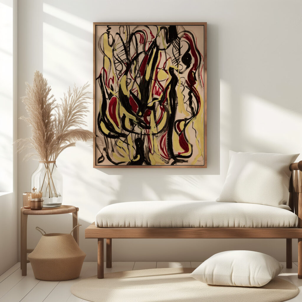 A la Kandinsky 1960 Lola Liivat 5 mockup