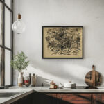 A man from Orava on a horse 1935 Arnold Peter Weisz Kubincan 6 mockup