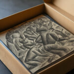 Aardappelrooiers aan het werk op het land 1927 Leo Gestel video mockup