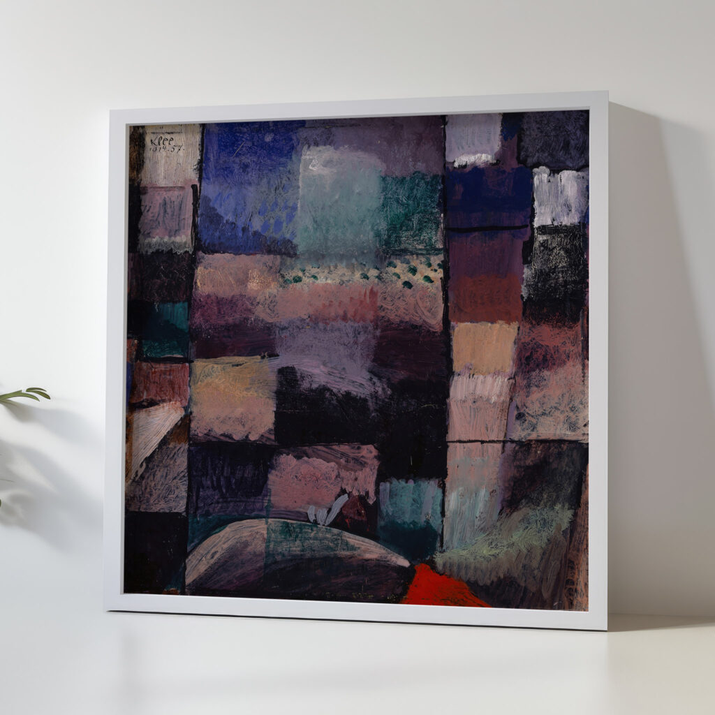 About a motif from Hammamet 1914 Paul Klee 5 mockup