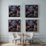 About a motif from Hammamet 1914 Paul Klee framed posters mockup