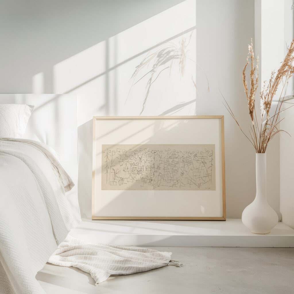 About the Town 1926 Paul Klee 4 mockup