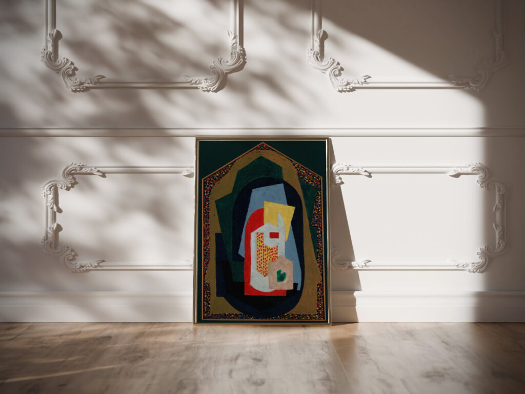 Abstract 1929 Mainie Jellett video mockup