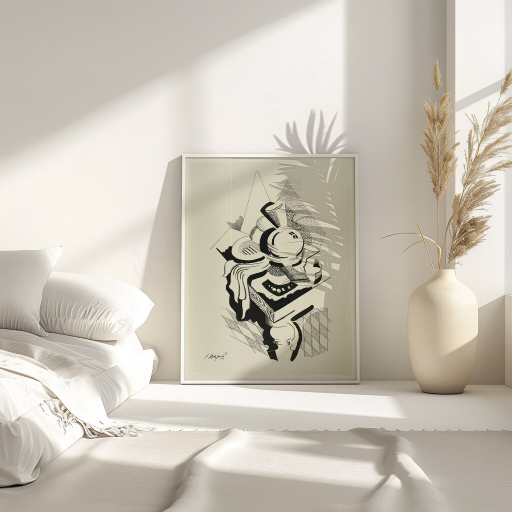 Abstract 19th century After Auguste Rodin 4 mockup