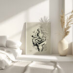 Abstract 19th century After Auguste Rodin 4 mockup