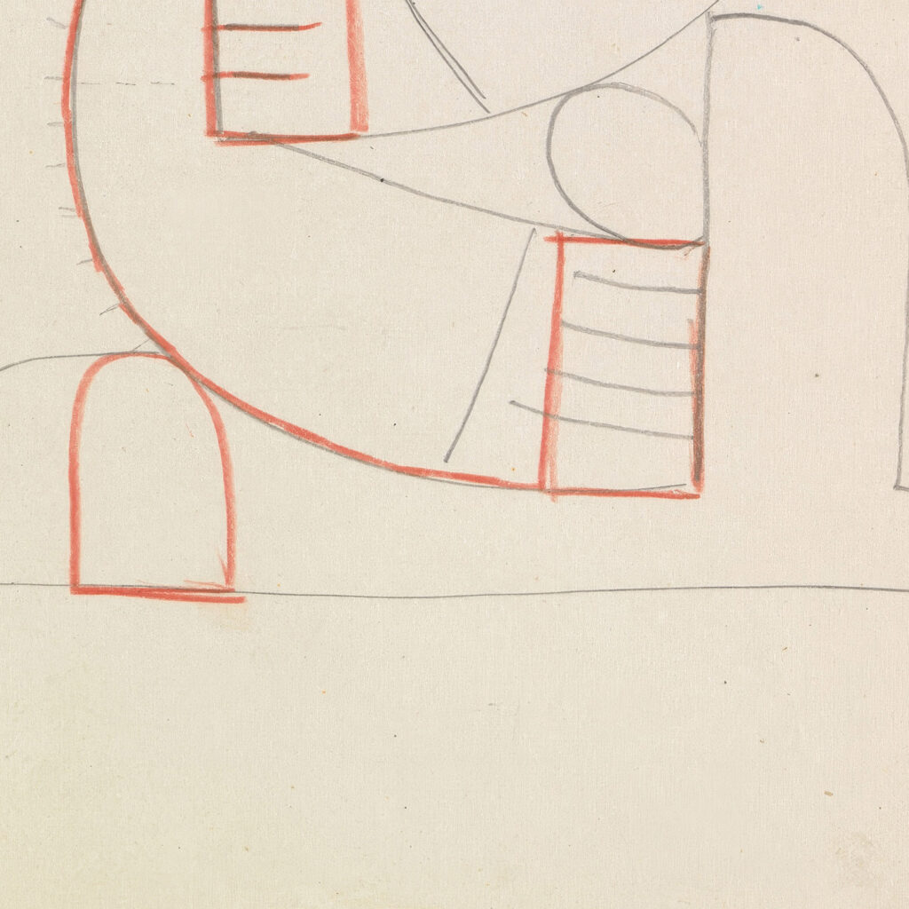 Abstract Figure Study 1910 1915 Henri Gaudier Brzeska 8 mockup