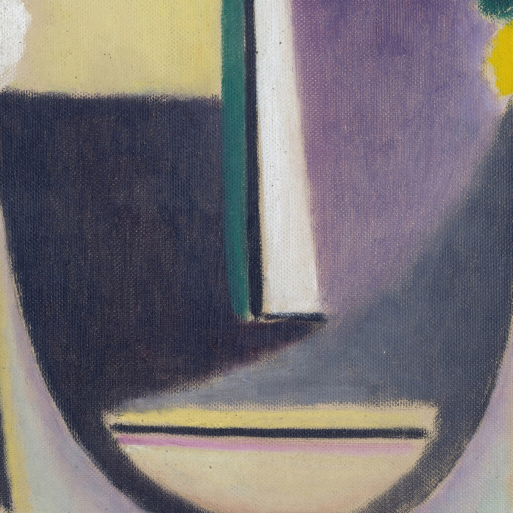 Abstract Head Black Yellow Purple around 1922 Alexej von Jawlensky 8 mockup