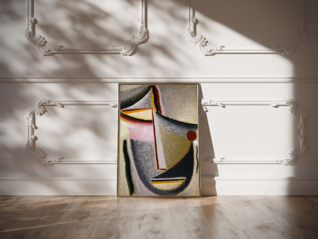 Abstract Head Constructive Head 1930 Alexej von Jawlensky video mockup