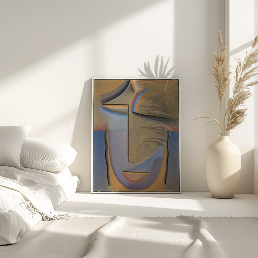 Abstract Head Evening 1927 Alexej von Jawlensky 4 mockup