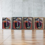 Abstract Head Mysterium 1925 Alexej von Jawlensky framed posters mockup