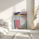 Abstract Head Symphony in Pink 1929 Alexej von Jawlensky 4 mockup