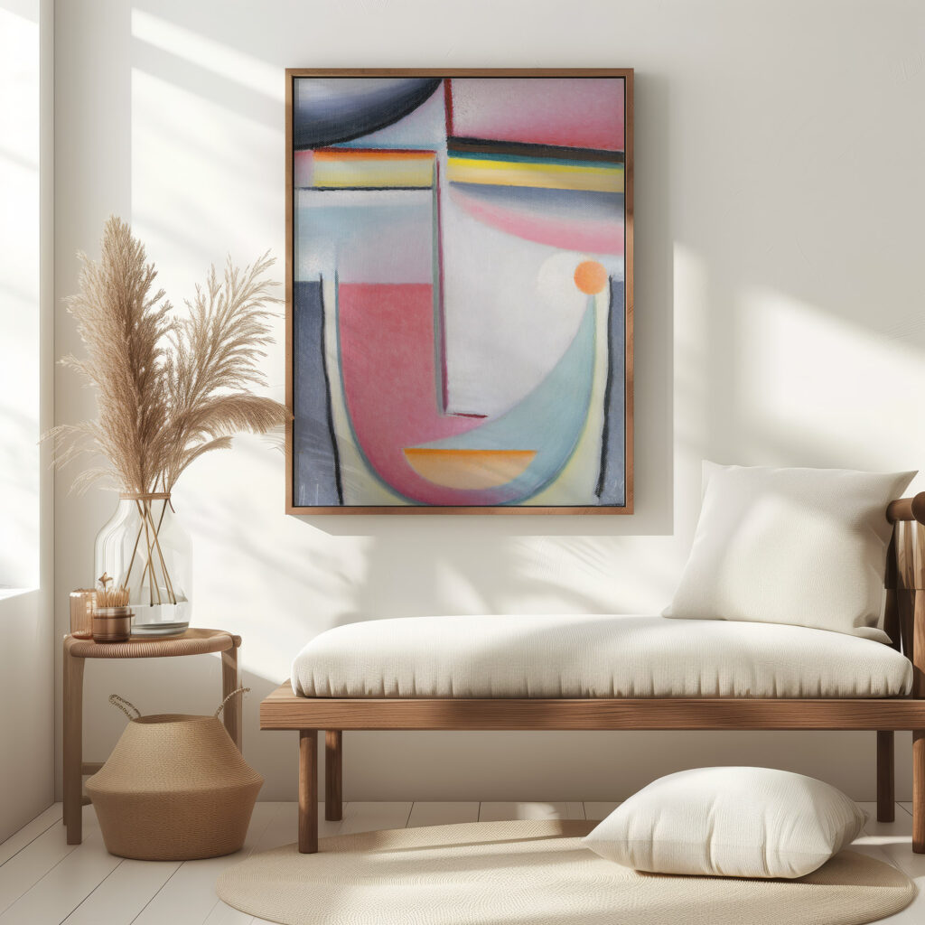 Abstract Head Symphony in Pink 1929 Alexej von Jawlensky 5 mockup