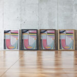 Abstract Head Symphony in Pink 1929 Alexej von Jawlensky framed posters mockup