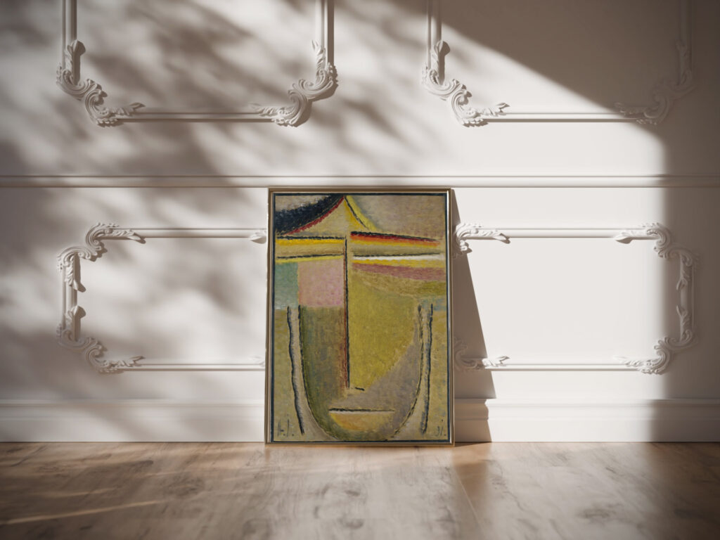 Abstract HeadApollo 1931 Alexej von Jawlensky video mockup