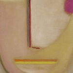 Abstract HeadGold and Pink 1931 Alexej von Jawlensky 8 mockup