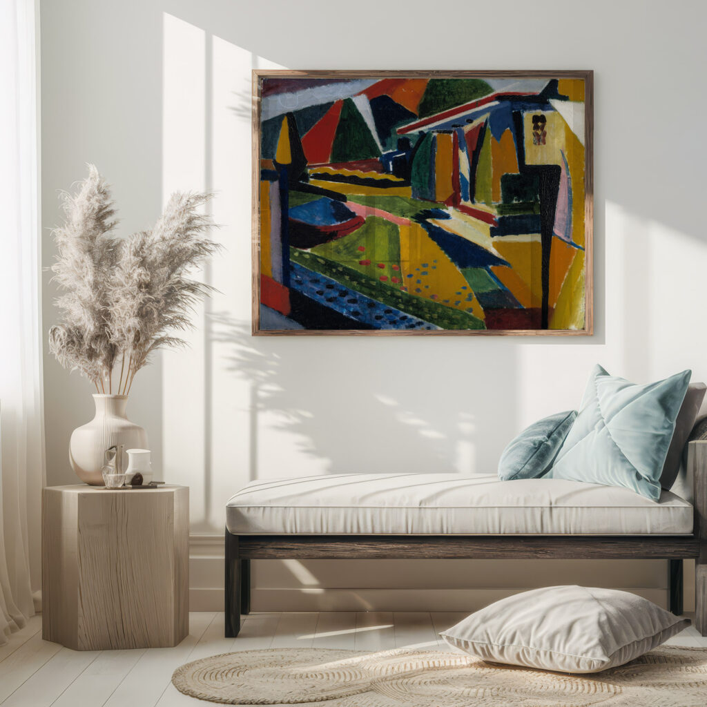 Abstract Landscape 1915 1916 Henry Lyman Sayen 5 mockup