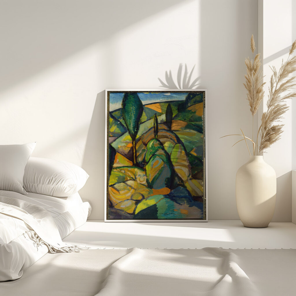 Abstract Landscape Charles H. Walther 4 mockup