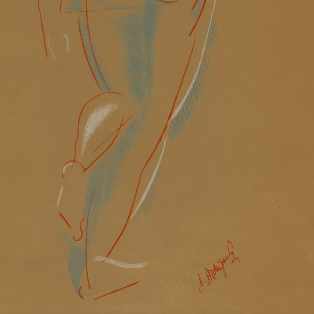 Abstract Nude 19th century After Auguste Rodin 1 8 mockup