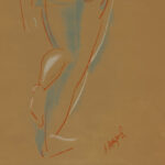 Abstract Nude 19th century After Auguste Rodin 1 8 mockup